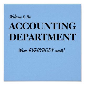 accounts departement