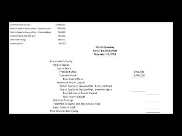 examining the statement of stockholders' equity in financial statements