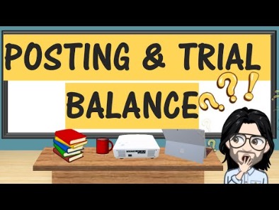 how to prepare a trial balance for accounting