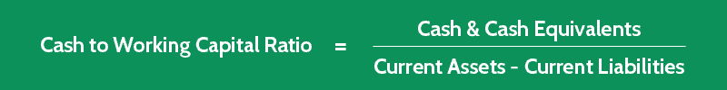 Working Capital Ratio Vs Current Ratio